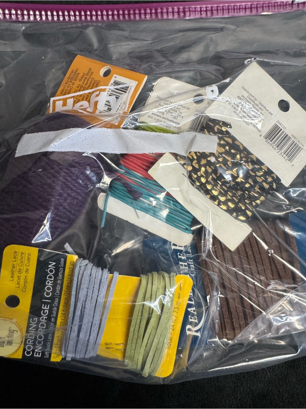 Craft Cord Pack with Various Material